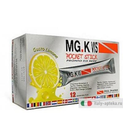 Mg.k vis 12 pocket stick gusto limone