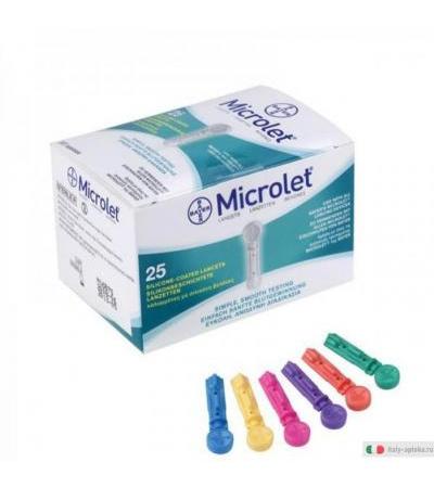 Microlet glicemia 25 lancette