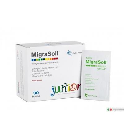 Migrasoll Junior senza glutine emicrania 30 buste