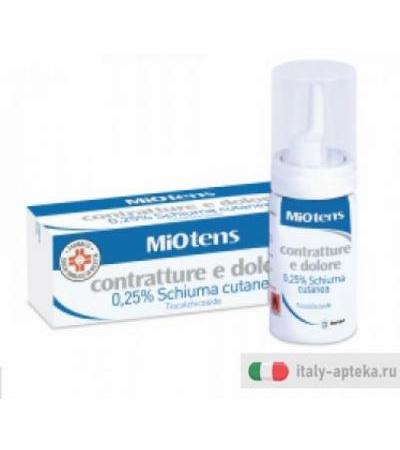 Miotens contratture e dolore schiuma cutanea 30ml