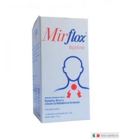 Mirflox utile per il microcircolo e il drenaggio 14 bustine
