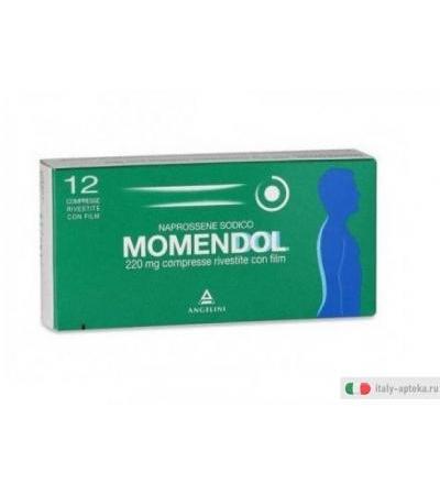 Momendol 220 mg Naprossene sodico 12 capsule molli