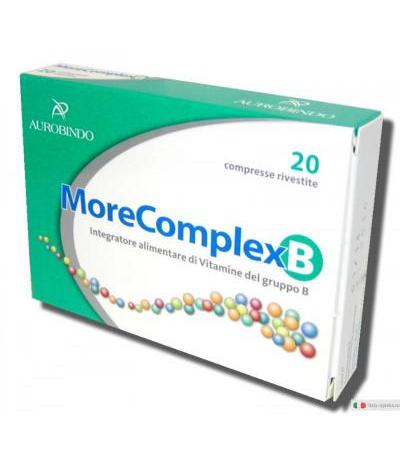 Morecomplex B energetico con vitamina B 20 compresse