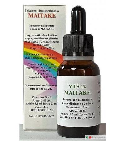 MTS12 Maitake utile per il sistema immunitario gocce 20ml
