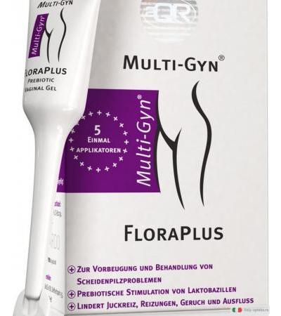 Multi-gyn Floraplus equilibrio intimo vaginale 5 tubetti monodose