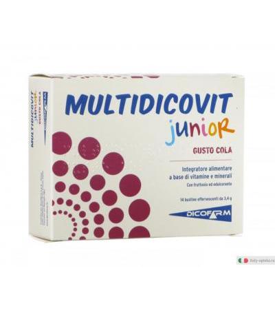 MULTIDICOVIT Junior gusto cola 14 bustine