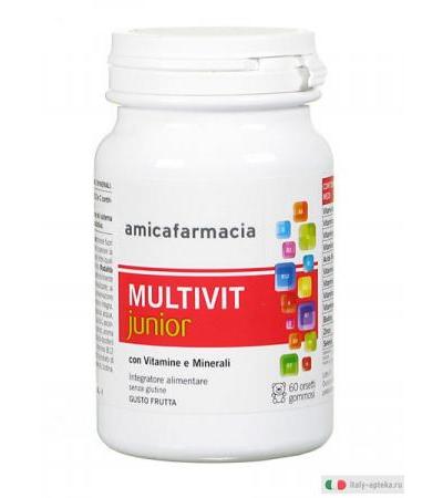 Multivit Junior vitamine e minerali 60 orsetti