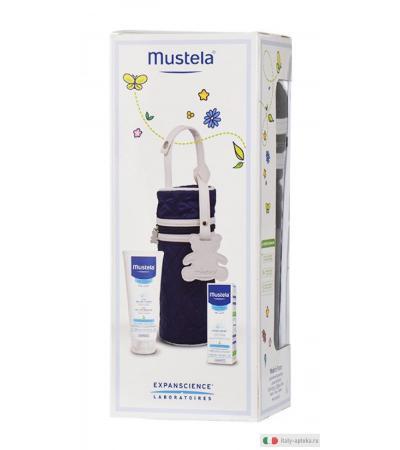 Mustela Cofanetto Portabiberon 2 in 1 gel detergente + Hydra bebè crema viso