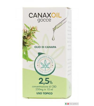 Najtu Canaxoil olio di canapa 2,5% CBD gocce