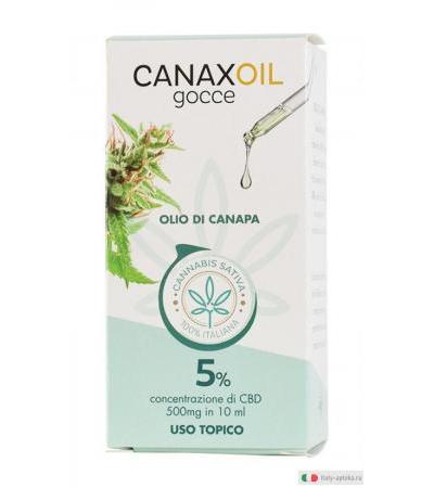 Najtu Canaxoil olio di canapa 5% CBD gocce