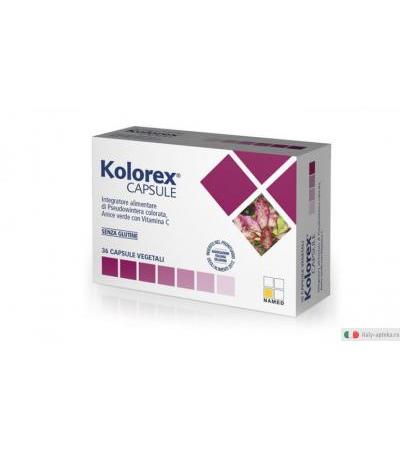 Named Kolorex sistema immunitario e gonfiore addominale 30 capsule vegetali
