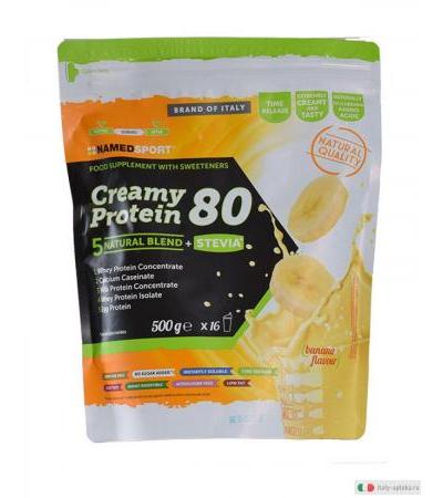 Named Sport Creamy Protein 80 gusto banana 500g