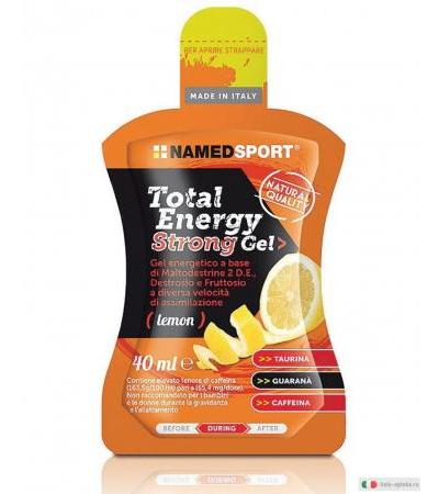 Named Total Energy Strong Gel Gusto Limone 40ml