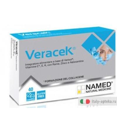 Named Veracek benessere della pelle e antiossidante 40 compresse