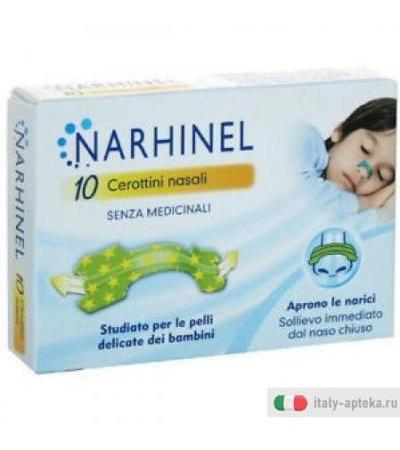 Narhinel Cerottini Nasali per bambini 10 pezzi