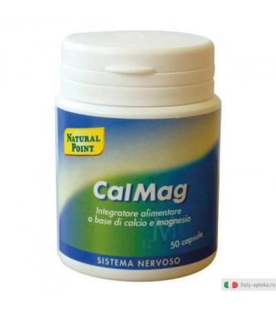 Natural Point Calmag integratore alimentare utile per le ossa 50 capsule