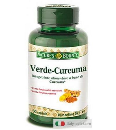 Nature's Bounty Verde-Curcuma 45 capsule