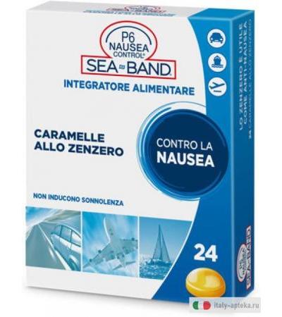 Nausea Control 24 Caramelle allo Zenzero Antinausea