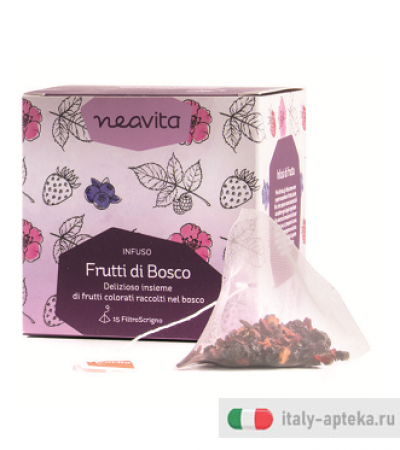 Neavita Infuso Frutti di Bosco 15 filtro scrigno