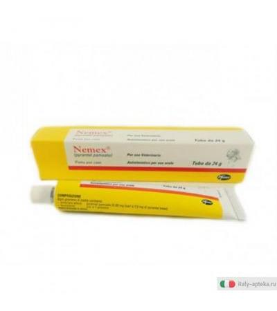Nemex pasta per cani tubo da 24 g antielmintico per uso orale
