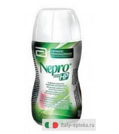 Nepro HP Alimento liquido completo ad alta densità calorica e proteica 220ml gusto fragola