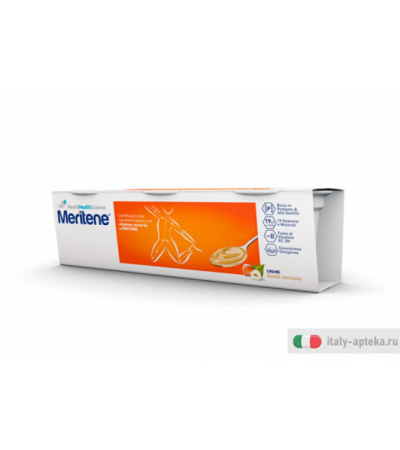 Nestlé Meritene Crema Nocciola Forza e Vitalità 3x125g
