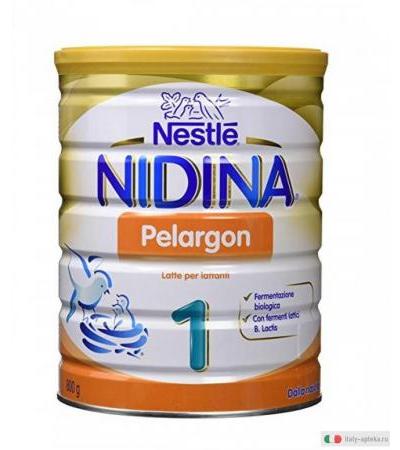 Nidina Pelargon 1 Latte per Neonati 0-6 mesi 800g