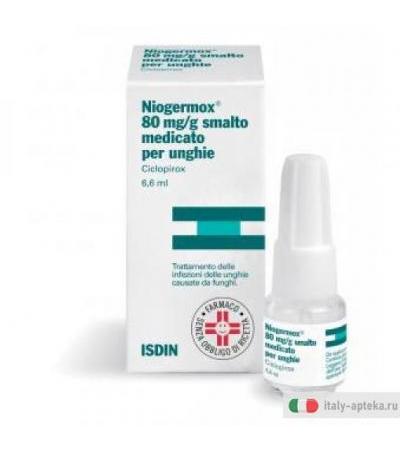 Niogermox Smalto medicato per unghie 6,6 ML