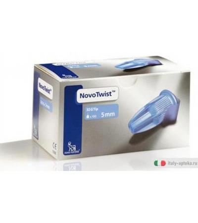 NovoTwist ago per pennna speficia per insulina 32G 5mm 100 pezzi