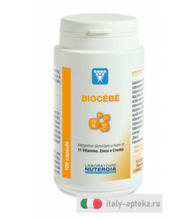 NUTERGIA Biocebe stress ossidativo 100 capsule