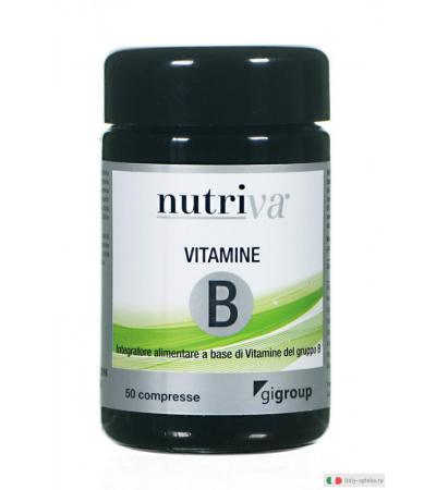 NUTRIVA Vitamine B integratore 50 cpr