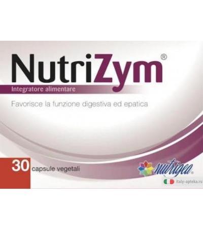 NutriZym Digestione e Gonfiore Addominale 30 capsule Nuova Formulazione