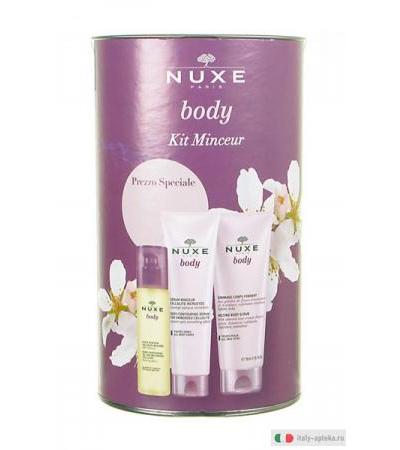 Nuxe Body Kit Minceur esfoliante 200ml anticellulite 150 ml olio snellente 100 ml
