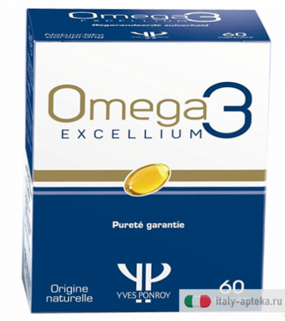 Omega3 Excellium controllo del colesterolo 60 capsule