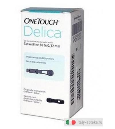 OneTouch Delica lancette pungidito 25 pezzi