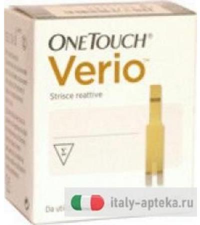 OneTouch Verio glicemia 50 strisce reattive