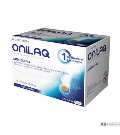 Onilaq Smalto medicato contro la micosi delle unghie 2,5 ml