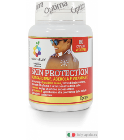 Optima Colours Of Life Skin Protection 60 capsule vegetali
