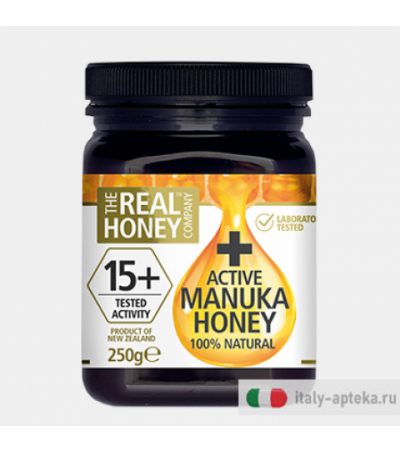 Optima Real Honey Active 15+ 100% Miele di Manuka 250gr