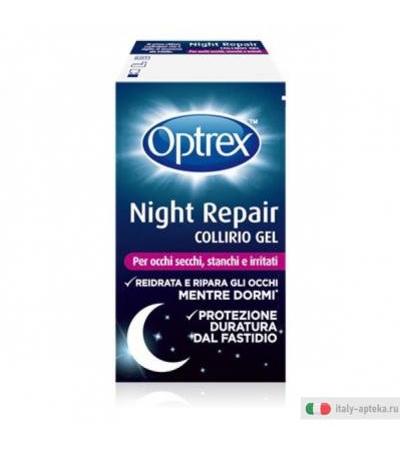 Optrex Night Repair Collirio Gel secchezza oculare 10ml