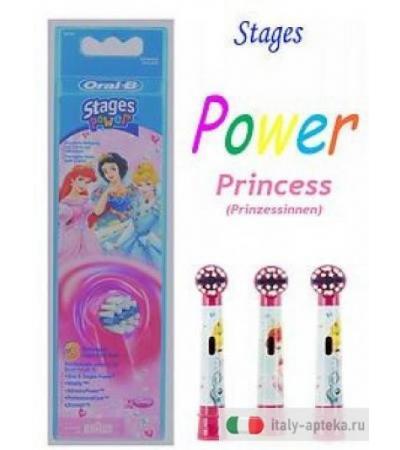 Oral-B Stages Power Disney Princess 3 testine di ricambio