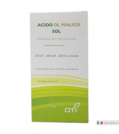 Oti Acido DL Malico 20 fiale da 2ml