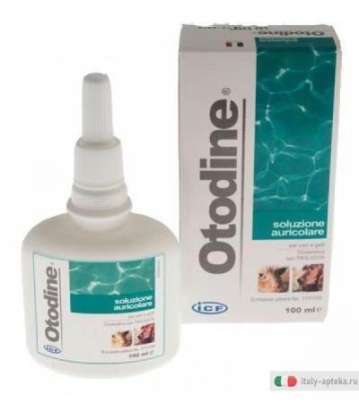 Otodine Detergente Liquido per l'igiene auricolare del cane e del gatto 100ml