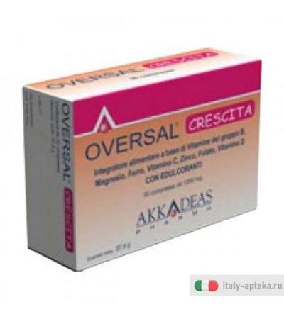 Oversal Crescita Integratore Alimentare 30 Compresse
