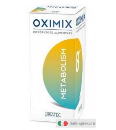 Oximix 8+ Metabolism integratore alimentare utile per il metabolismo 160 capsule