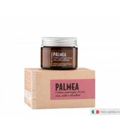 Palmea Crema antirughe viso e collo 24 ore biologica 50ml