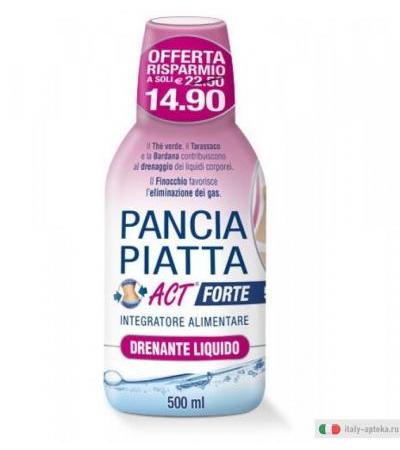Pancia Piatta Act Forte Drenante liquido 500ml