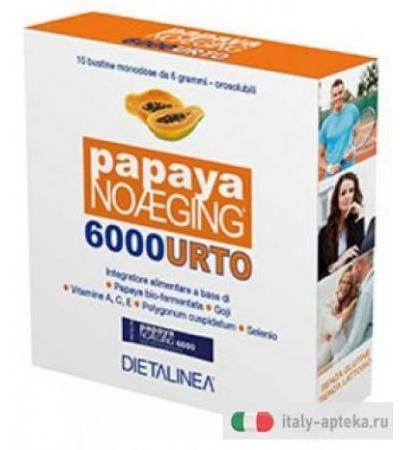 Papaya Noaeging 6000 urto benessere psico-fisico 10 buste