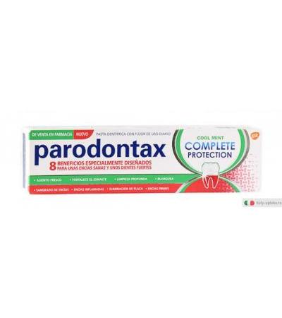 Parodontax Complete Protection Cool Mint dentifricio quotidiano con fluoro 75ml