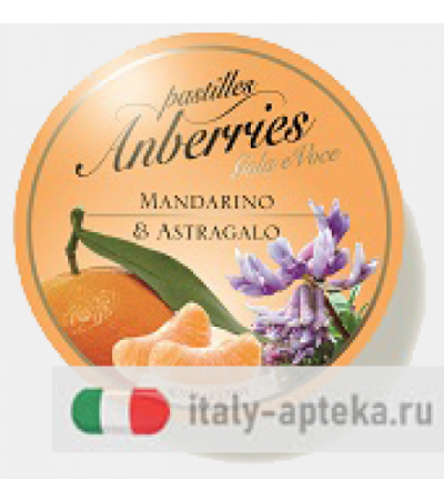 Pastilles Anberries Gola e Voce Mandarino e Astragalo